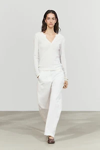 Pantalon cargo en coton