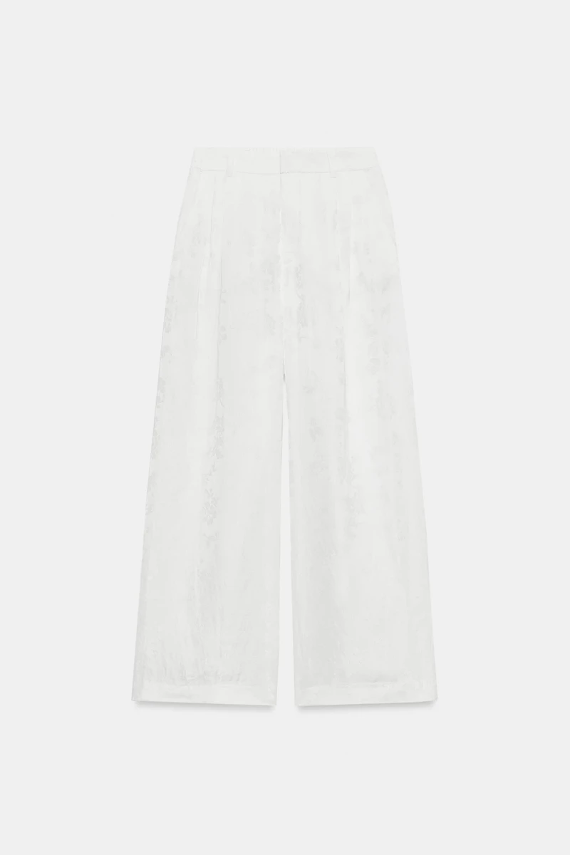ZW COLLECTION JACQUARD PANTS LIMITED EDITION