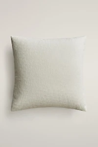 COTTON JACQUARD THROW PILLOW COVER