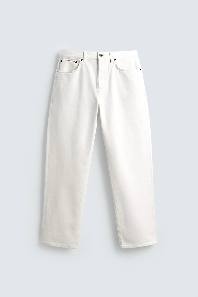 STRAIGHT ANKLE FIT SELVEDGE JEANS