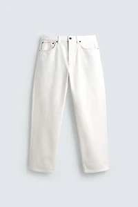 STRAIGHT ANKLE FIT SELVEDGE JEANS