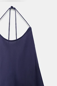 ZW COLLECTION HALTER NECK DRESS