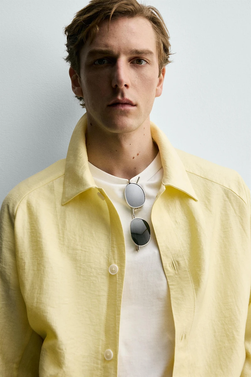 RELAXED FIT TECHNICAL OVERSHIRT