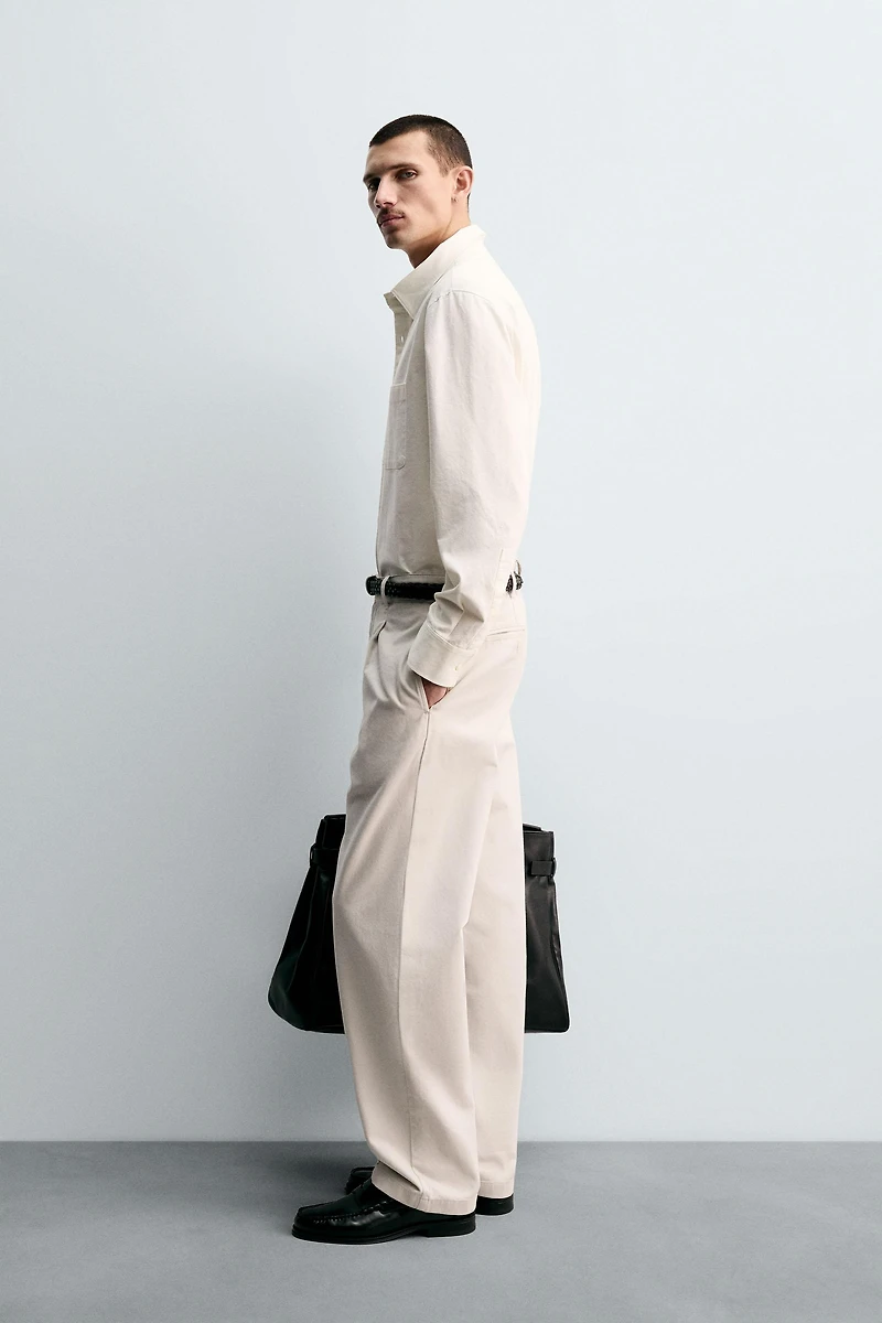 RELAXED FIT DENIM SHIRT