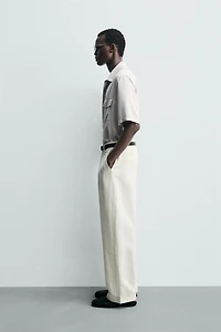 FLUID RELAXED FIT POCKET SHIRT