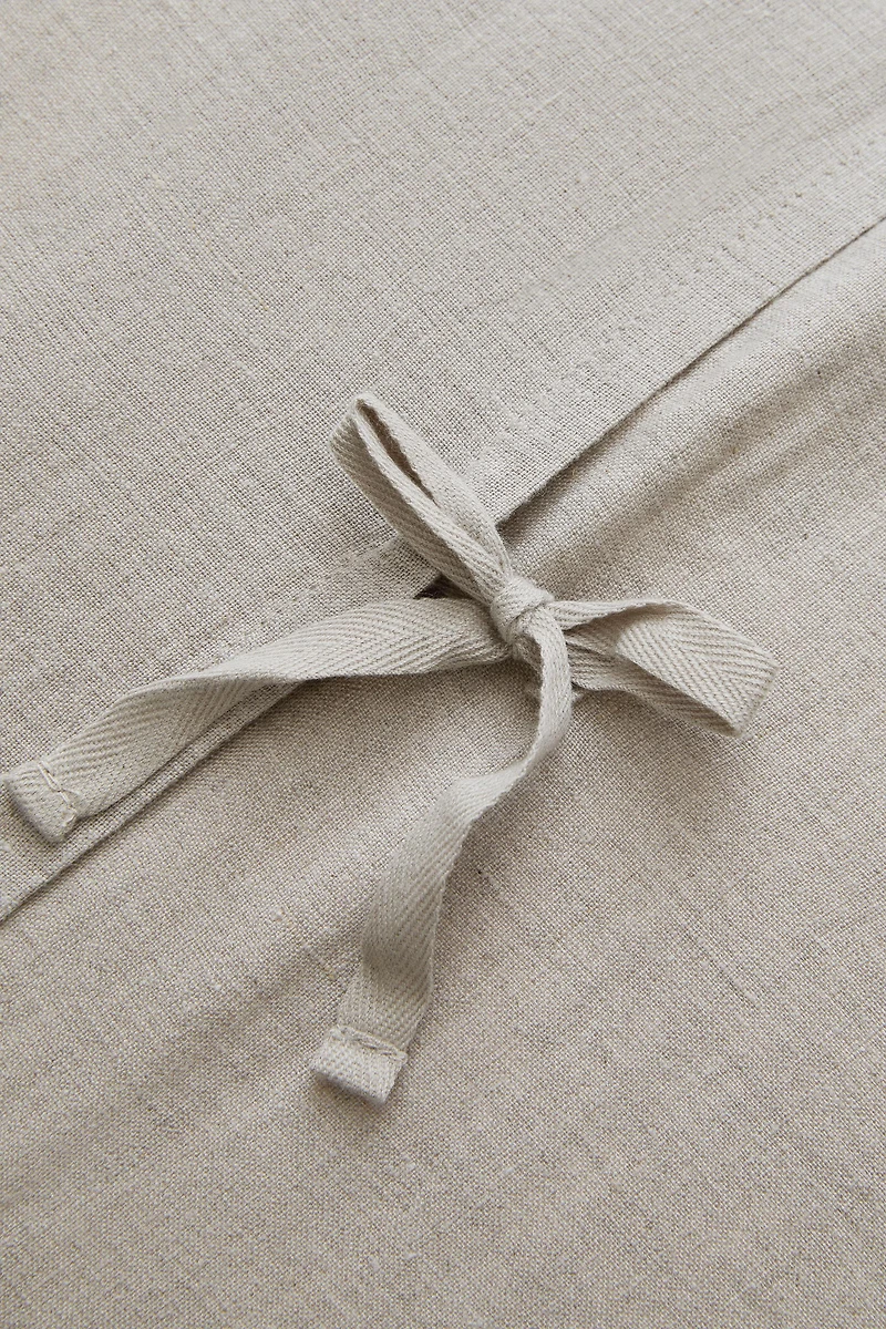 XXL LINEN THROW PILLOW COVER