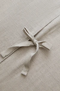 XXL LINEN THROW PILLOW COVER