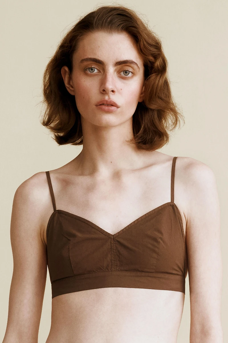 POPLIN TOP CREATED BY CARAMEL LONDON X ZARA