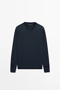 Pull en coton mélangé