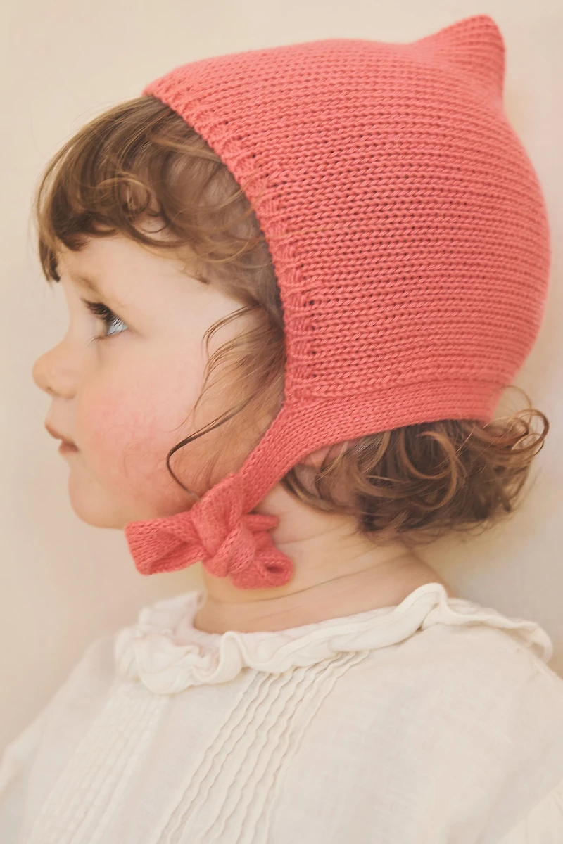 COTTON KNIT BONNET LIMITED EDITION