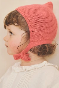 COTTON KNIT BONNET LIMITED EDITION