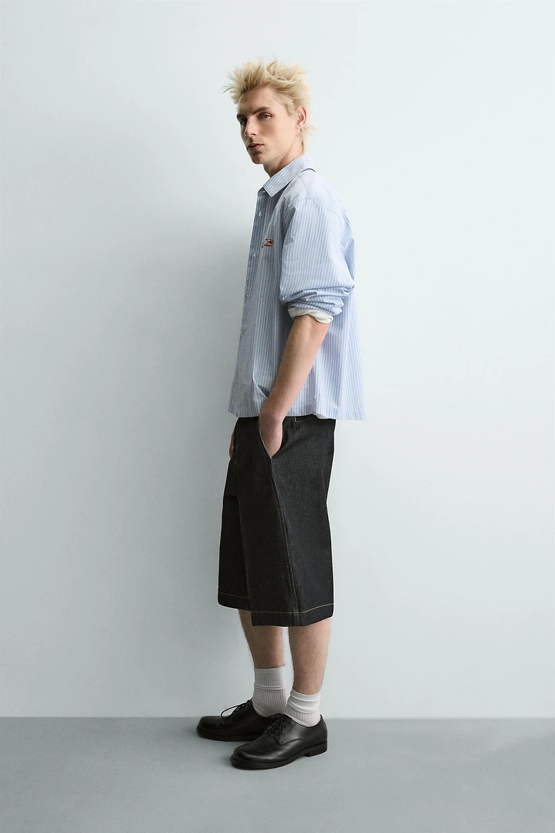 JORTS EN DENIM RELAXED FIT