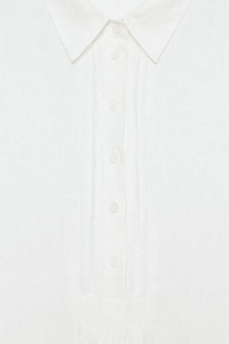 ZW COLLECTION LINEN SHIRTDRESS