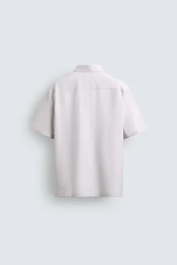 REGULAR FIT TEXTURED SHIRT
