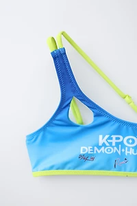 MAILLOT DE BAIN DEUX PIÈCES CUT OUT KPOP DEMON HUNTERS™ NETFLIX ©