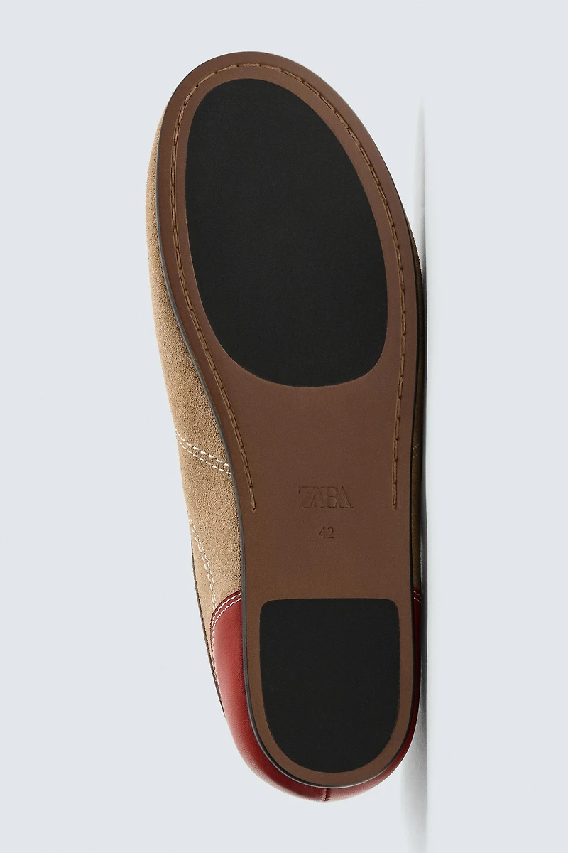 LEATHER TRAINERS HARRY LAMBERT FOR ZARA X DISNEY