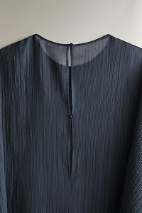 ROBE DE PLAGE TEXTURÉE