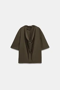 TOP FLUIDE MANCHES COURTES ZW COLLECTION