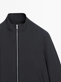 Two-way stretch fabric jacket