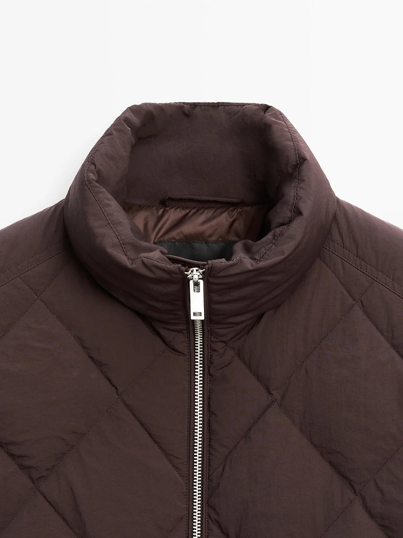 Veste courte matelassée