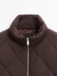 Veste courte matelassée
