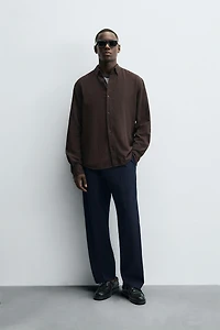 TEXTURED CHECKERED SHIRT