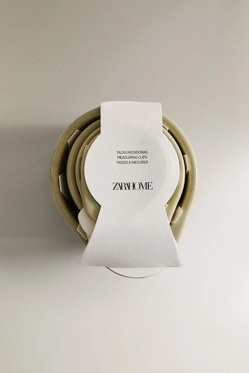 STONEWARE MEASURING BOWLS (SET OF 4)