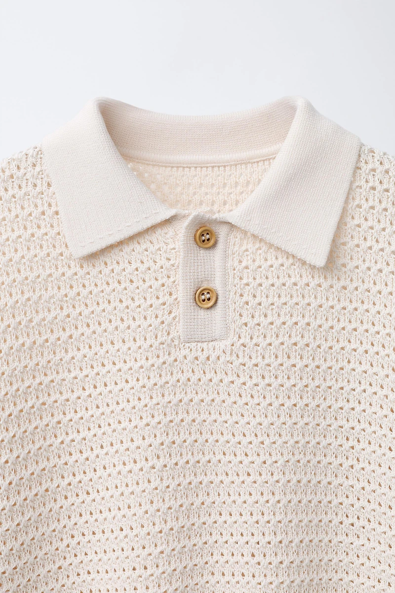 PULL EN MAILLE CROCHET