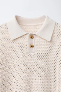 PULL EN MAILLE CROCHET