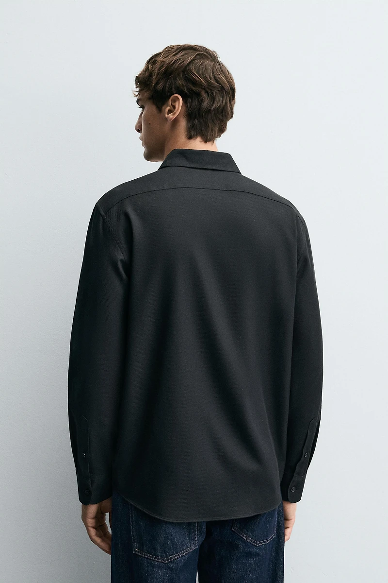 EASY CARE TEXTURED SHIRT