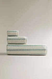 DOUBLE STRIPE BATH TOWEL