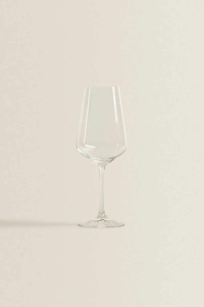 SMOOTH BOHEMIA CRYSTAL GLASS