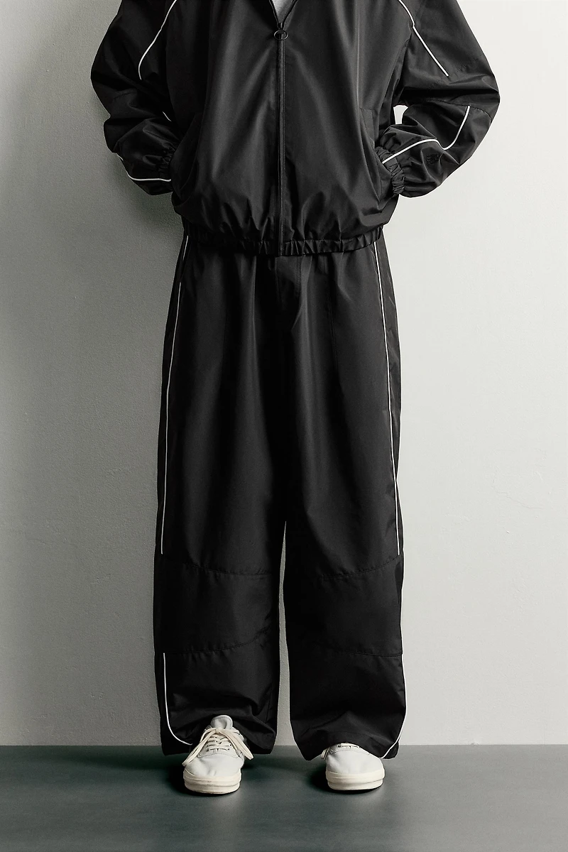 WATER REPELLENT CONTRAST TECHNICAL TROUSERS