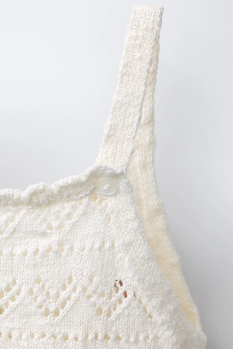 EMBROIDERED FLORAL KNIT OVERALLS