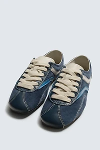 LEATHER TRAINERS HARRY LAMBERT FOR ZARA X DISNEY