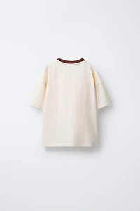 APPLE PRINT T-SHIRT