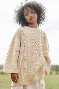 LIMITED EDITION EMBROIDERED KNIT DRESS