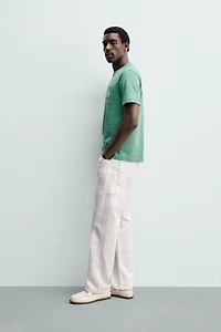 REGULAR FIT PATCH POCKET T-SHIRT