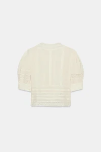BLOUSE ROMANTIQUE EN DENTELLE ZW COLLECTION