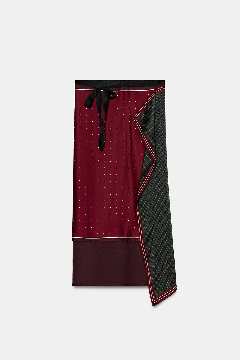 100% VISCOSE PRINTED SCARF PAREO
