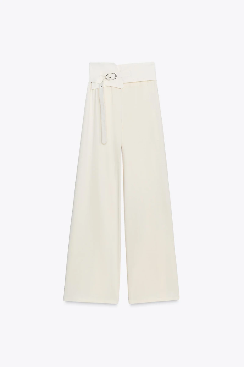 BELTED PANTS
