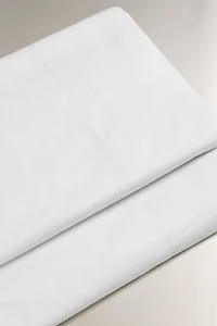 PERCALE COTTON FLAT SHEET ( THREAD COUNT