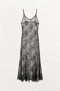 LACE STRAP DRESS
