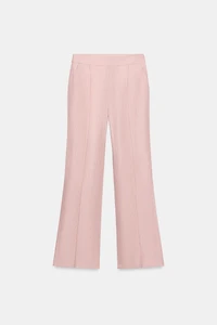 100% LINEN STRAIGHT LEG PANTS