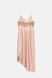 ZW COLLECTION SATIN LACE DRESS