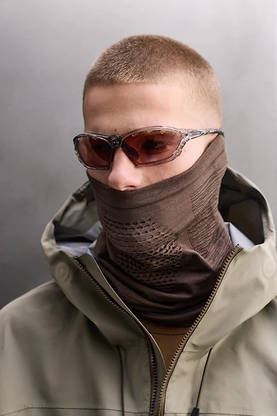 WOOL BLEND NECK WARMER