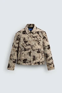 TEXTURED JACQUARD JACKET