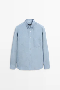 Regular fit flowing shirt