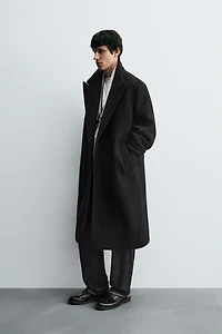 WOOL COAT BOUCLÉ TEXTURE