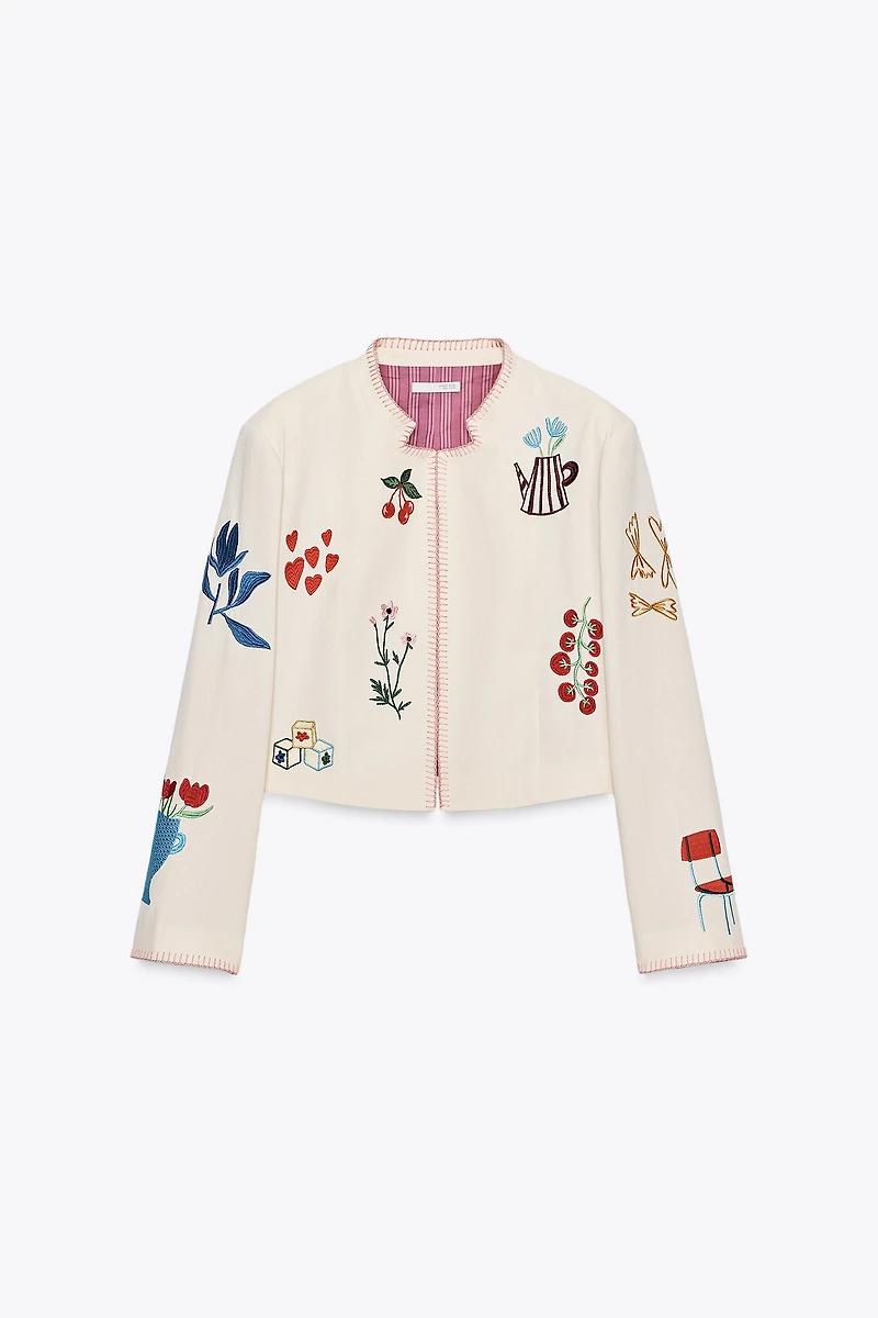 EMBROIDERED JACKET